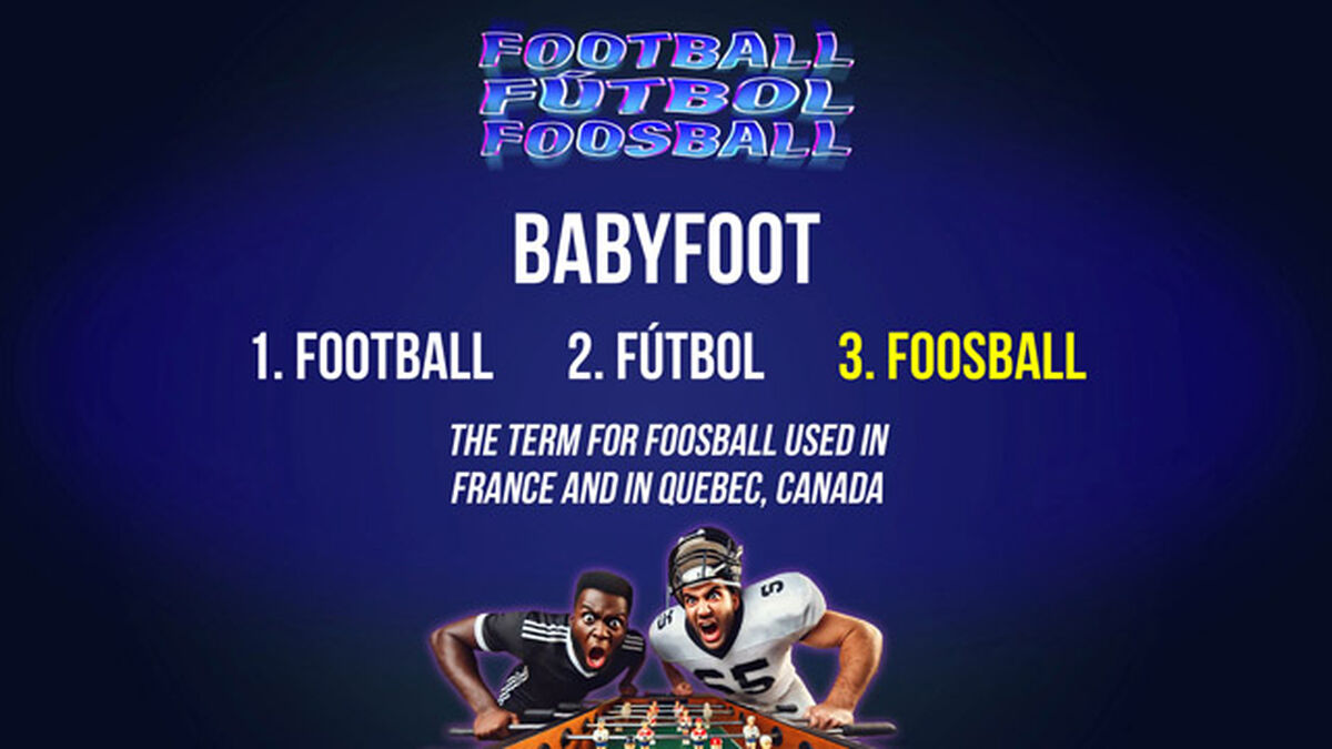 Football, Fútbol or Foosball image number null